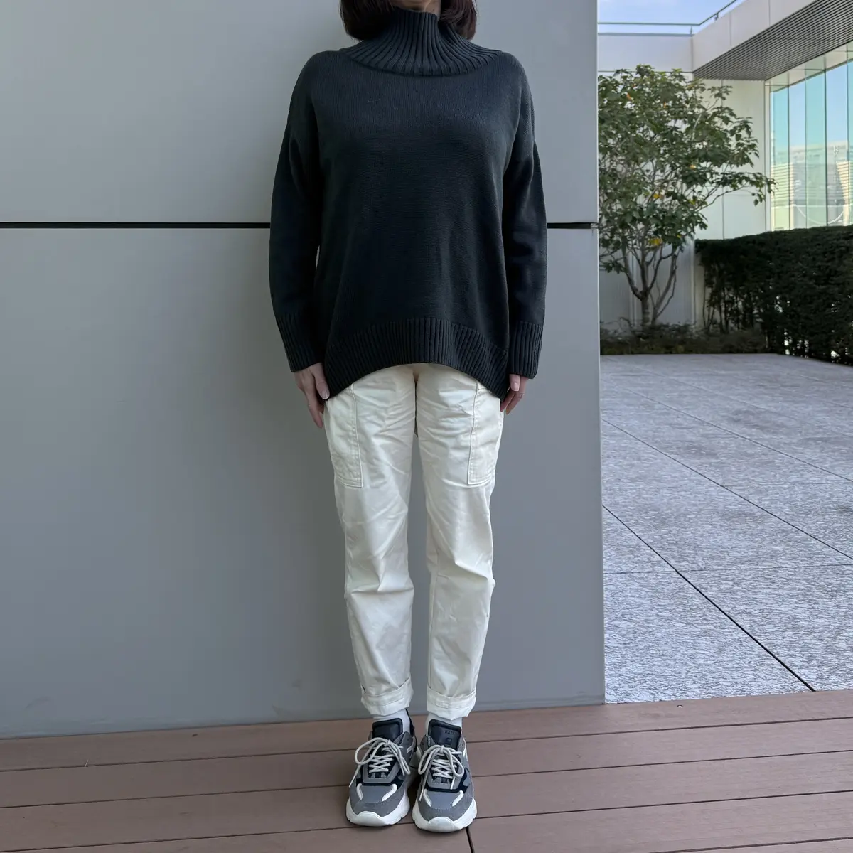 E by éclat　ボトルネックニット ￥17,600