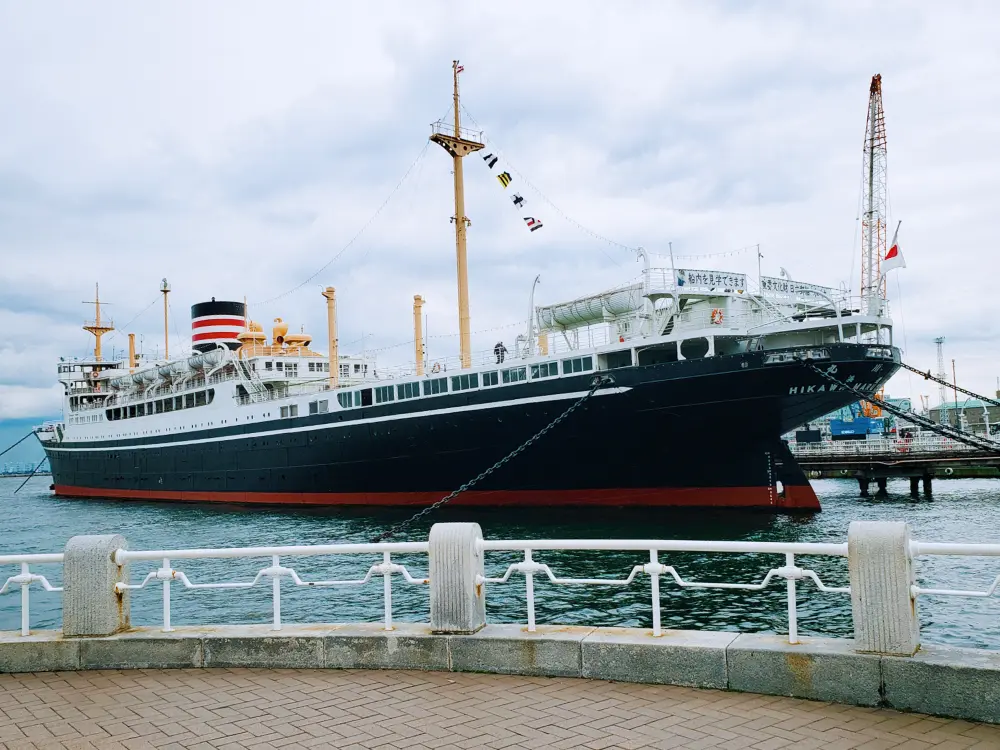 山下公園でお花見♪からの家系ラーメンで横の画像_2