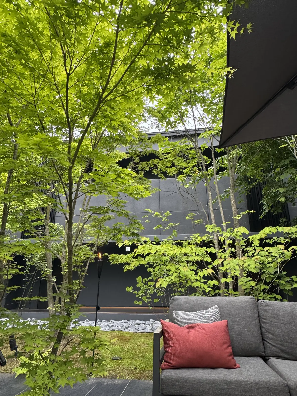 軽井沢の森に溶け込む、「ふふ軽井沢　静養の画像_3