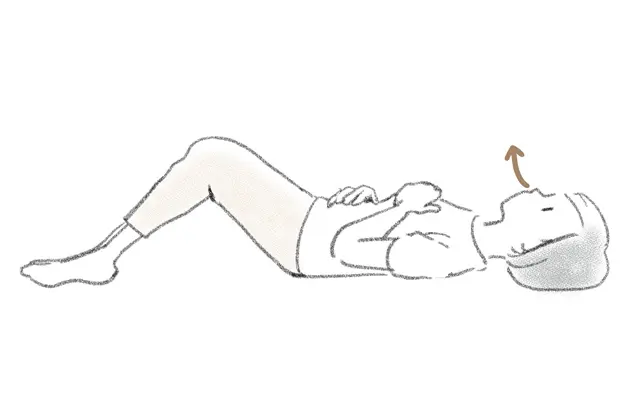 よりよく眠るための、ベッドでリンパ呼吸法