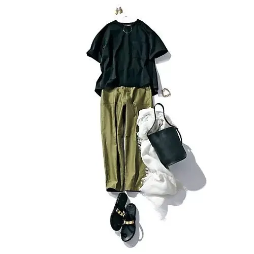 【50代 ファッション】気温34度！猛暑の画像_34