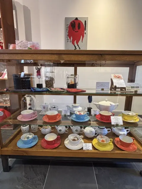 かわいい店内とカップたち