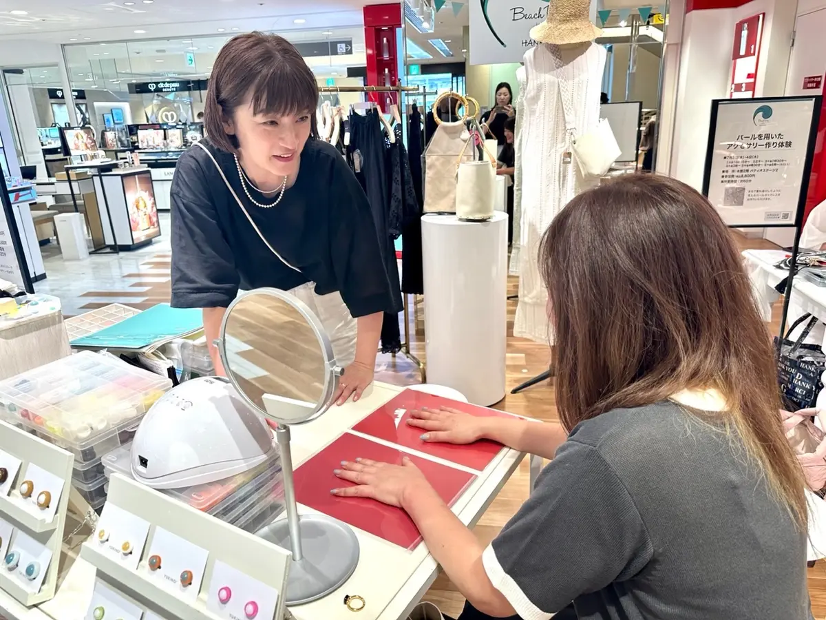 カラー診断&アクセサリーのワークショップの画像_2