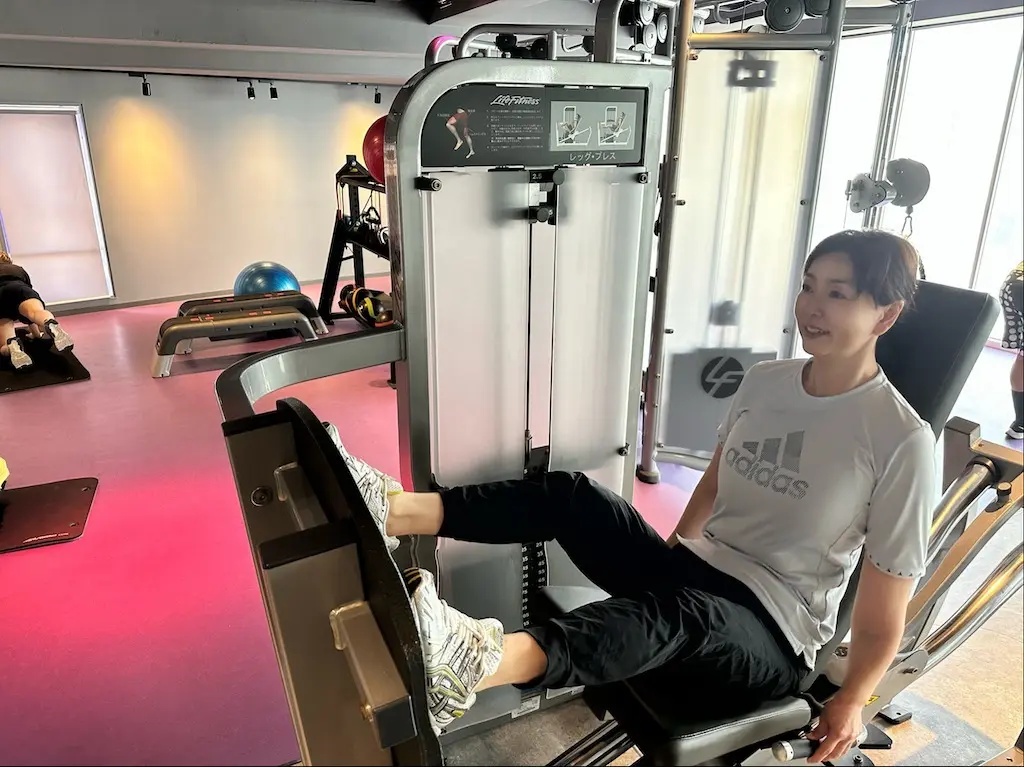 OurAge×Webエクラ ジムは週1回のペース