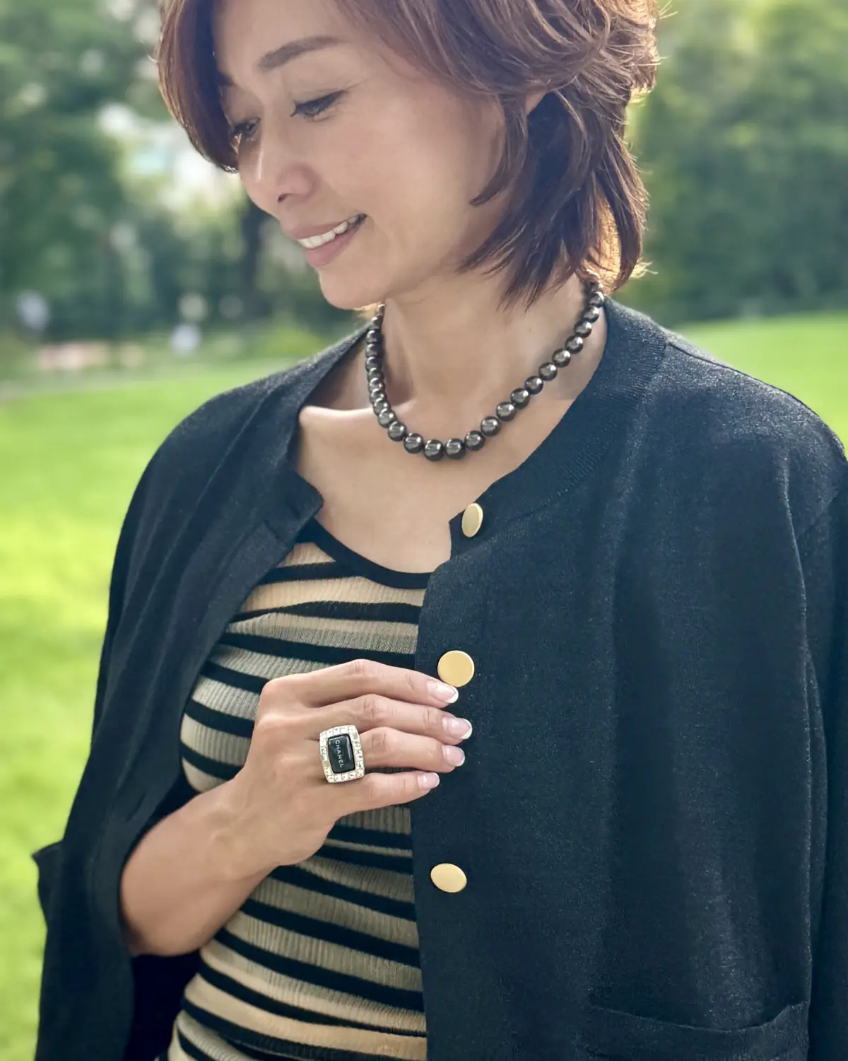 《“E by eclat”ラメジャケットの画像_4