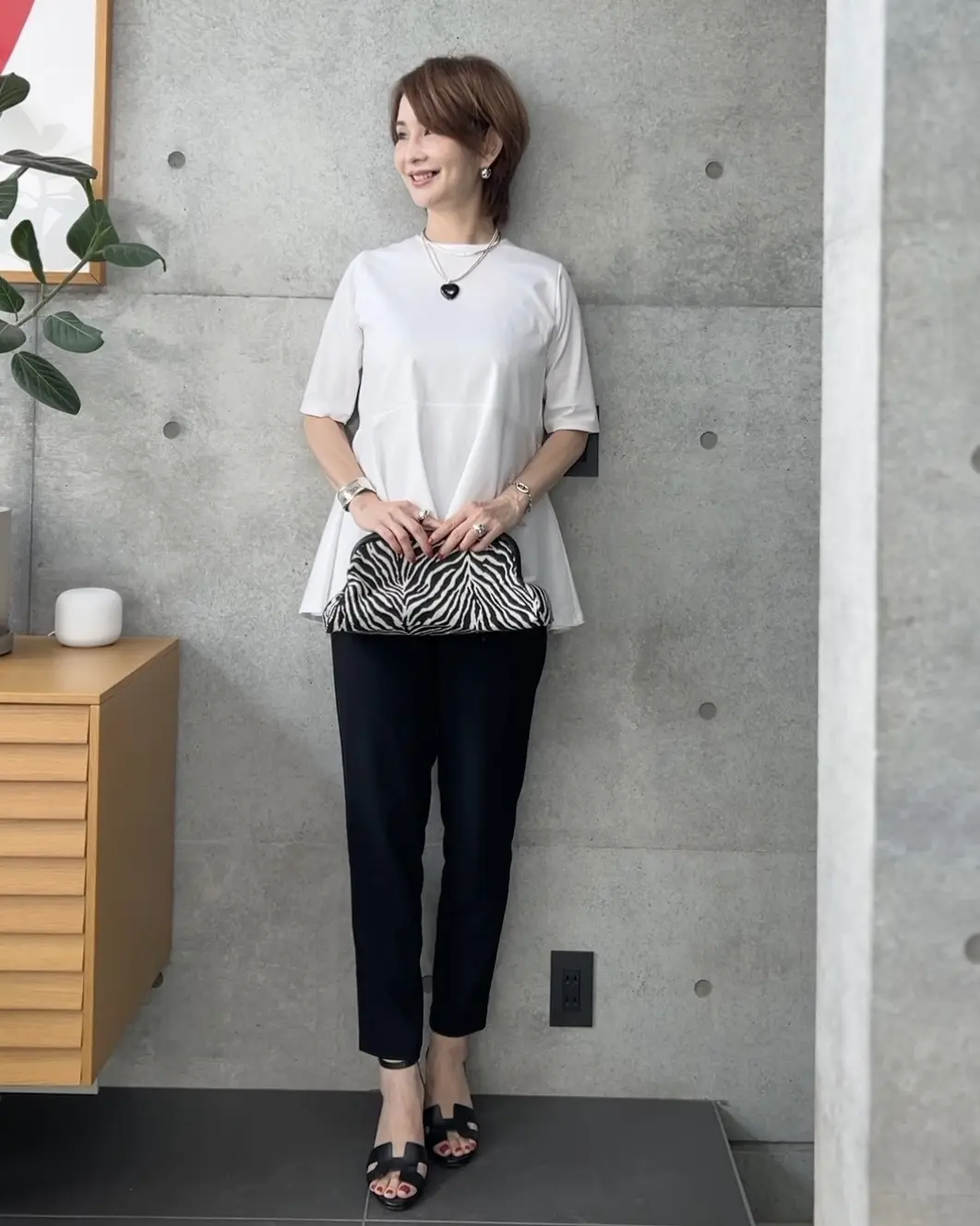 「ペプラムトップス」セルフコーデ3スタイの画像_6