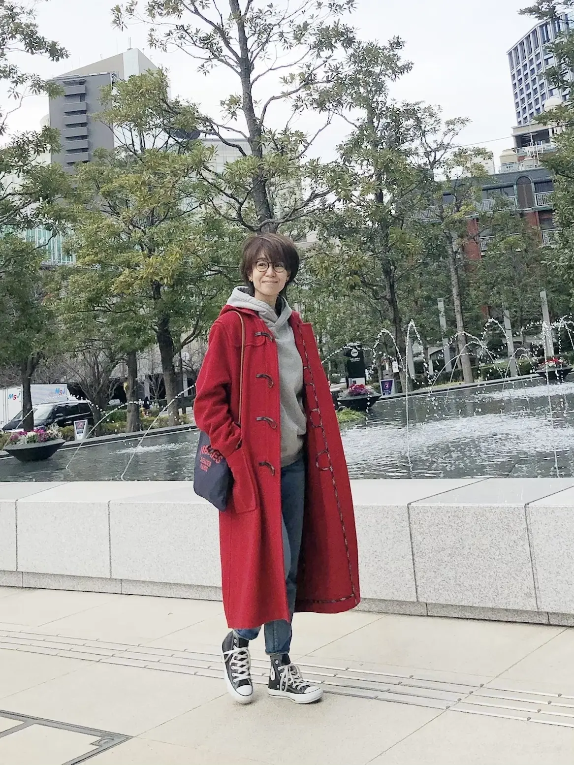 バーバリーのダッフルコート