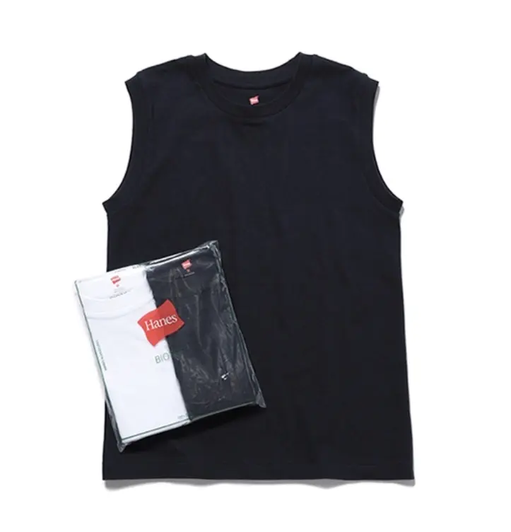 ヘインズ×ビオトープのノースリーブTの画像_8