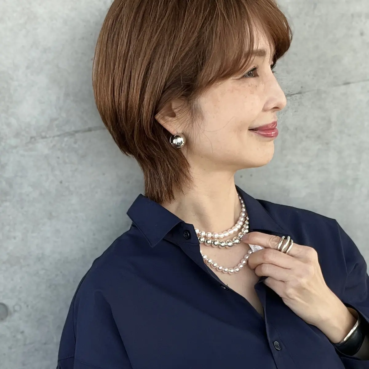 ネイビーで楽しむ春夏スタイルの画像_2