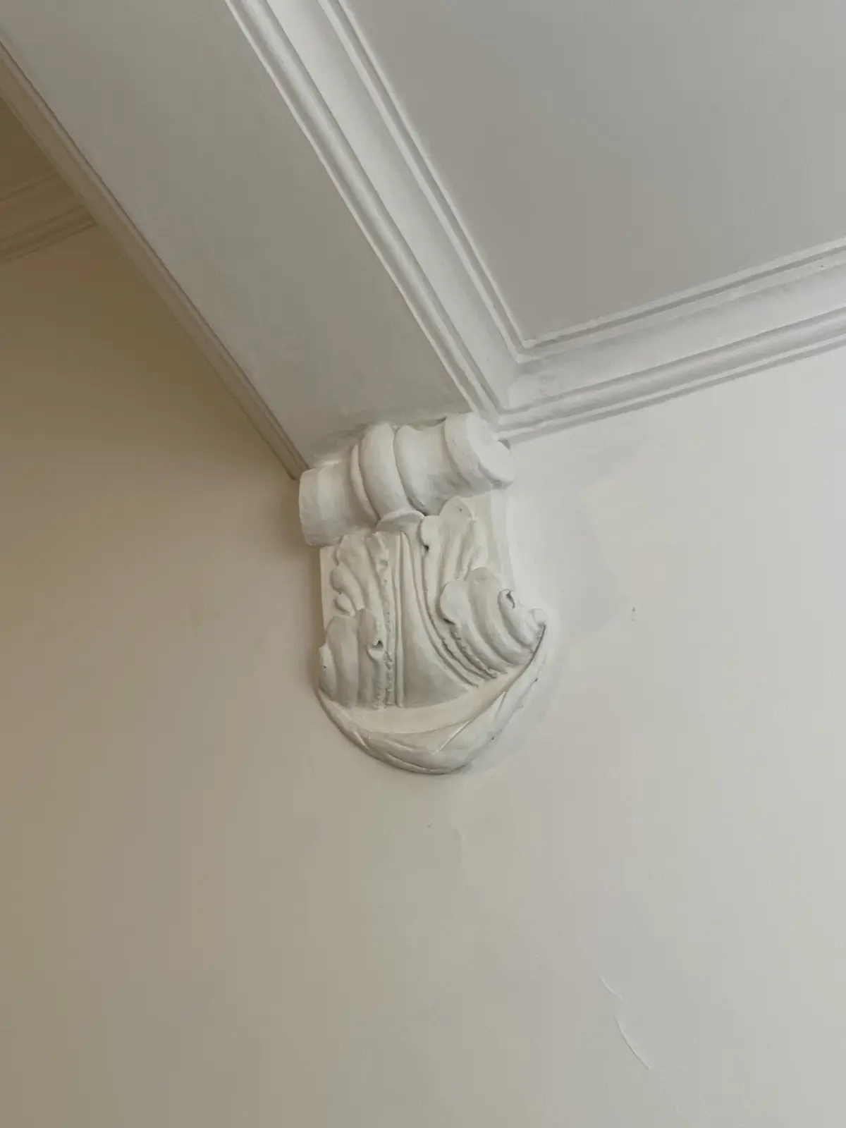 北海道、函館、旧函館公会堂、廊下、漆喰、飾り天井、洋風、西洋風、お洒落、素敵、建築物