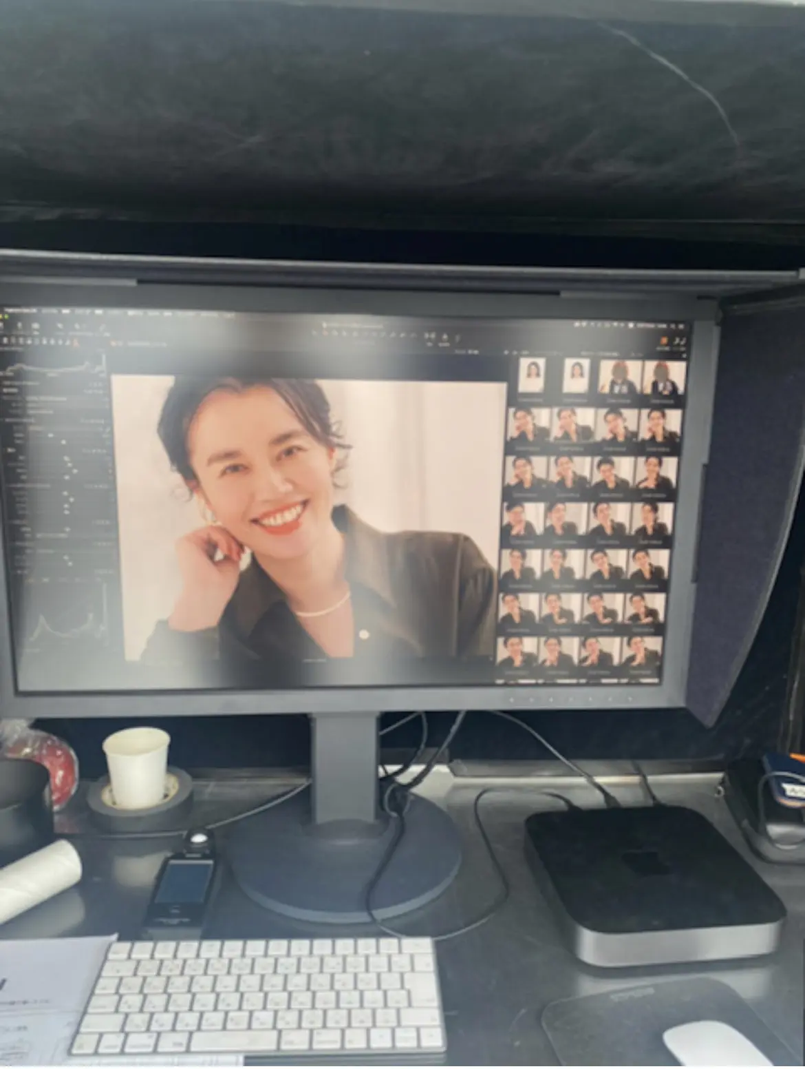 éclat3月号　ビューティーモデル初体の画像_8