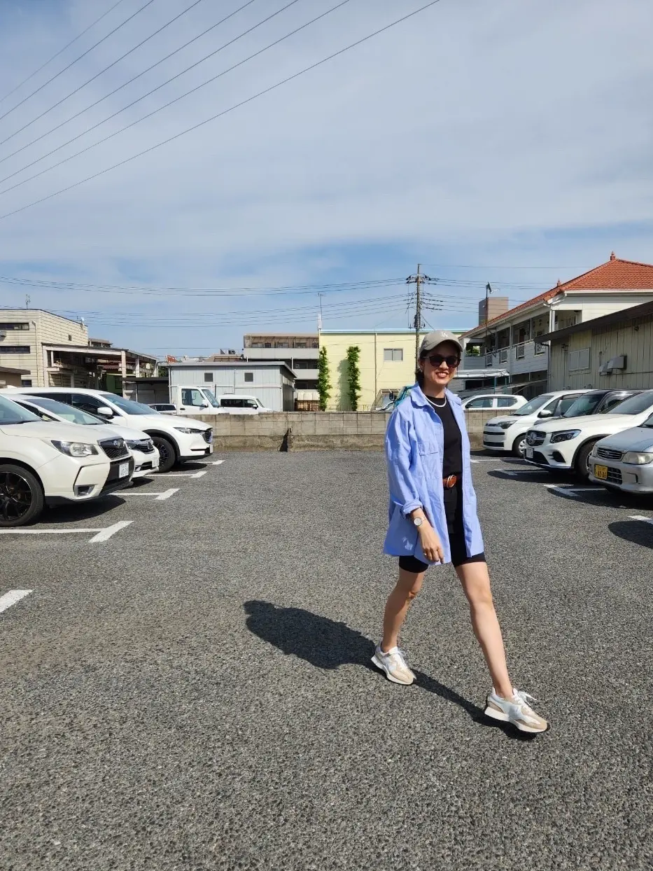 ZARAの青シャツで大人なシャレ見えコーの画像_6