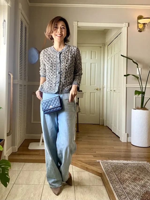 ZARAニットで大人のカジュアルスタイルの画像_1