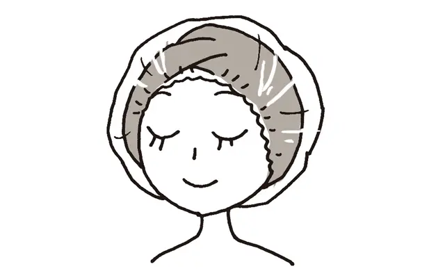 《3》ホットタオル巻きでスチーム蒸し