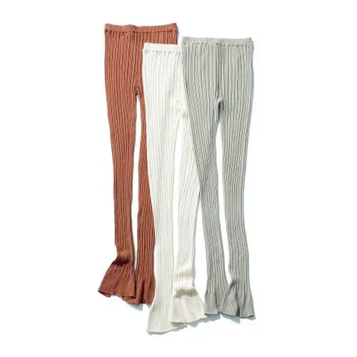 unfil コットンリブレギンス ￥17,600