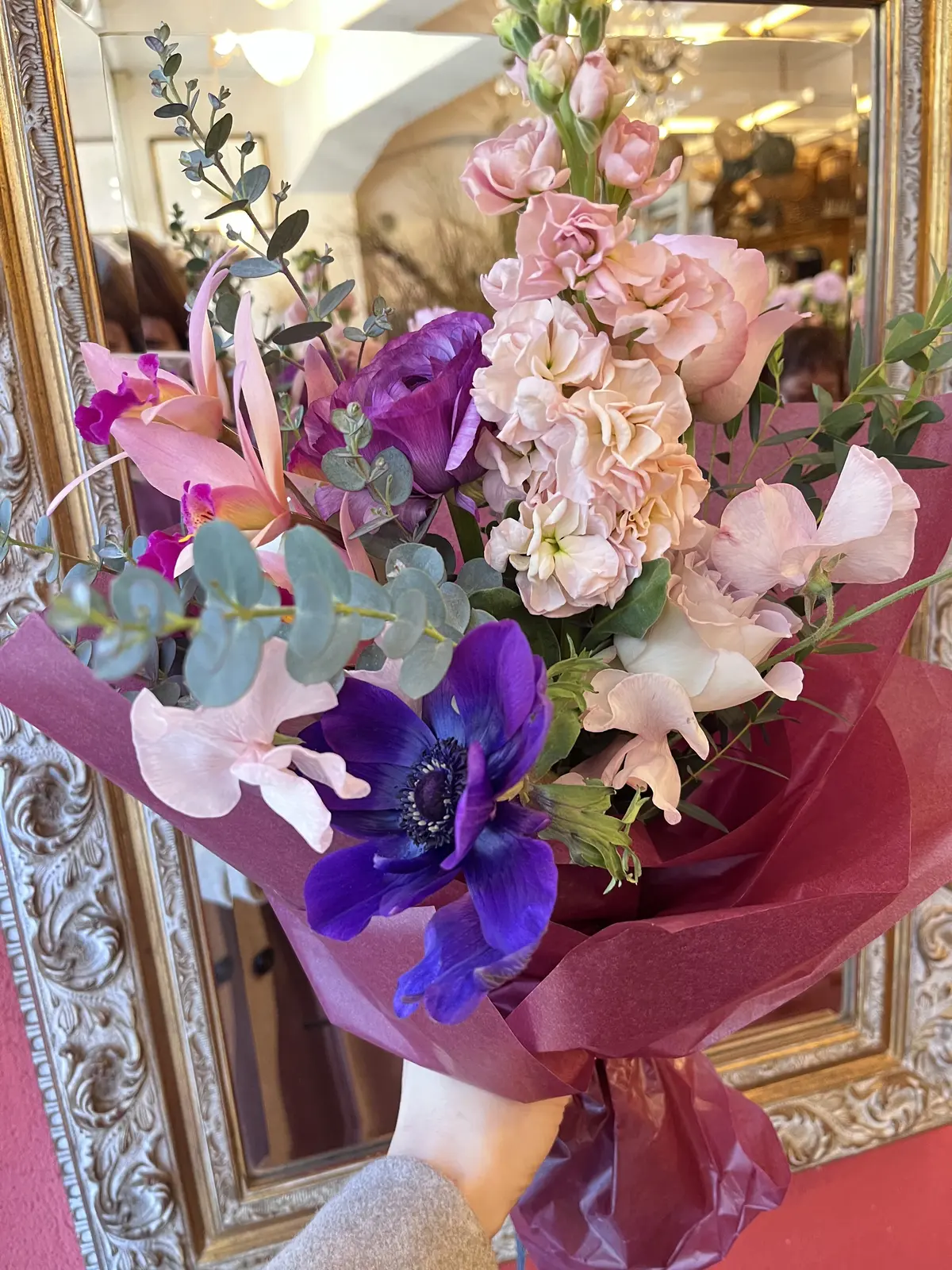 誕生日のブーケと最後にちょっとだけキラキの画像_6