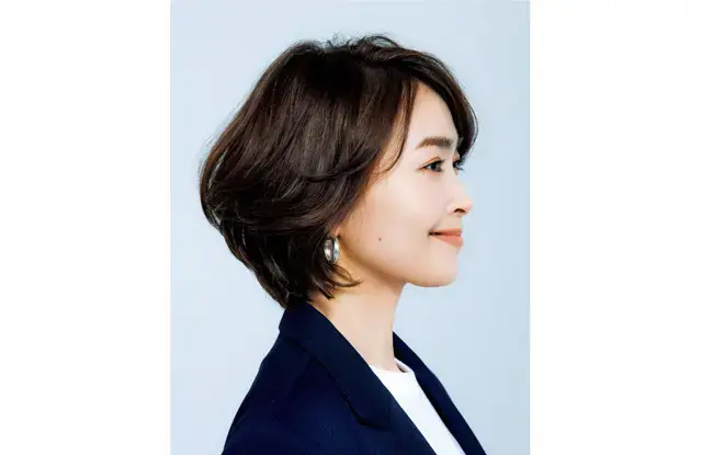 髪悩みをカバーして今っぽく！“ひし形”シルエットでボリューム不足解消【50代髪型・ヘアスタイル】