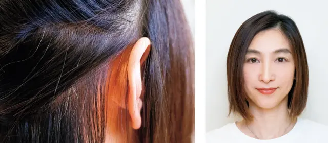 大人のヘアカラー研究　顔映えアクセントカラー