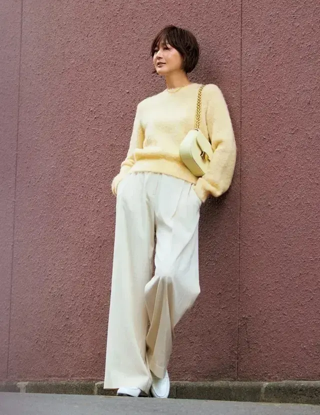 富岡佳子さんのマイスタイル「極上マニッシュパンツ」