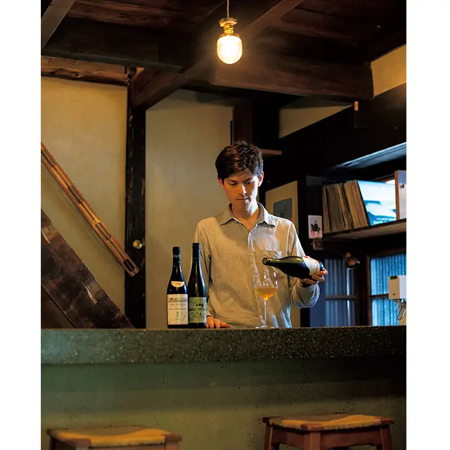 京都の東山にあるフレンチレストラン「デュプリー」のカウンター