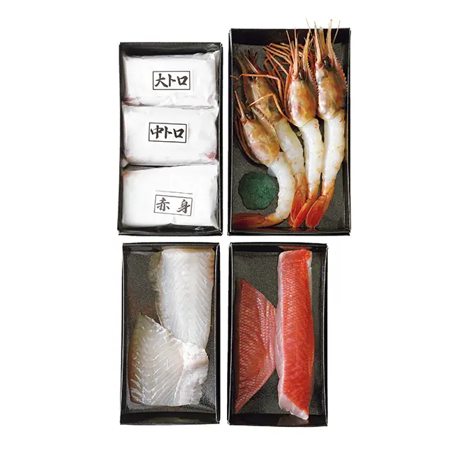 つきじ鈴富 GINZA SIX店の「寿司ネタセット 極」