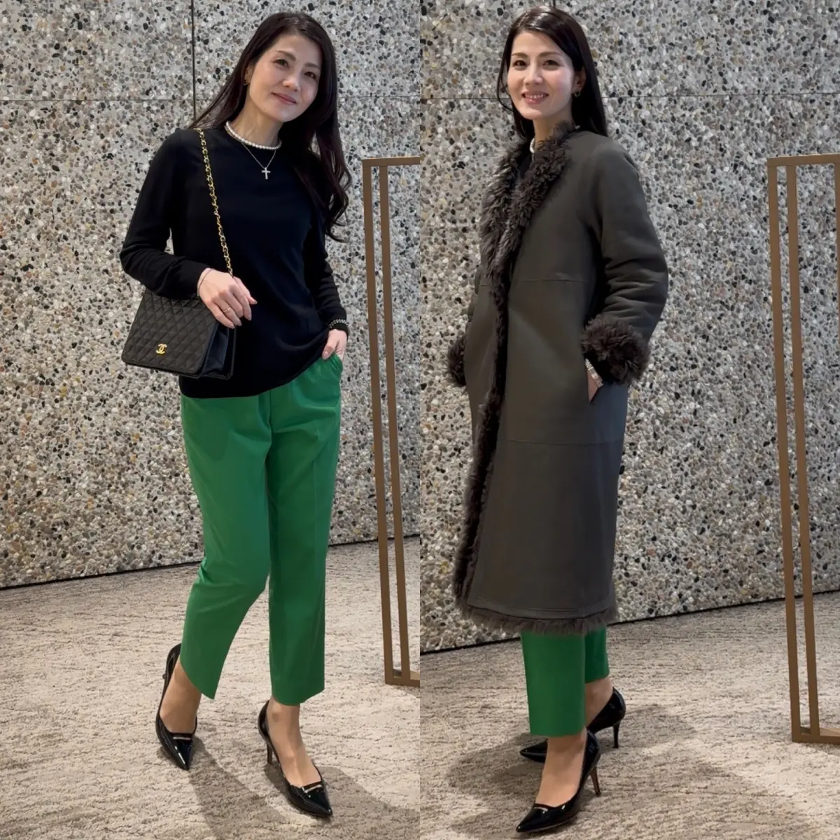 40代【無印良品】頼れる定番「黒ニット」の画像_2