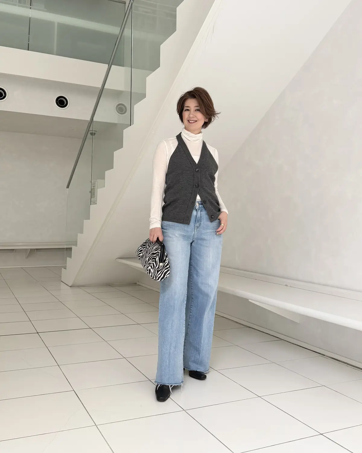 大人の上品デニム5style♪éclatの画像_9