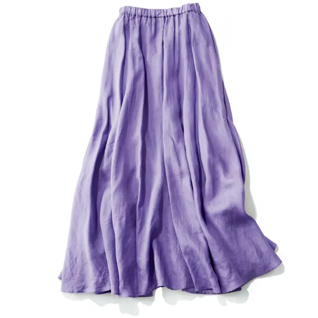 ガラリュダガランテのマキシ丈フレアスカート