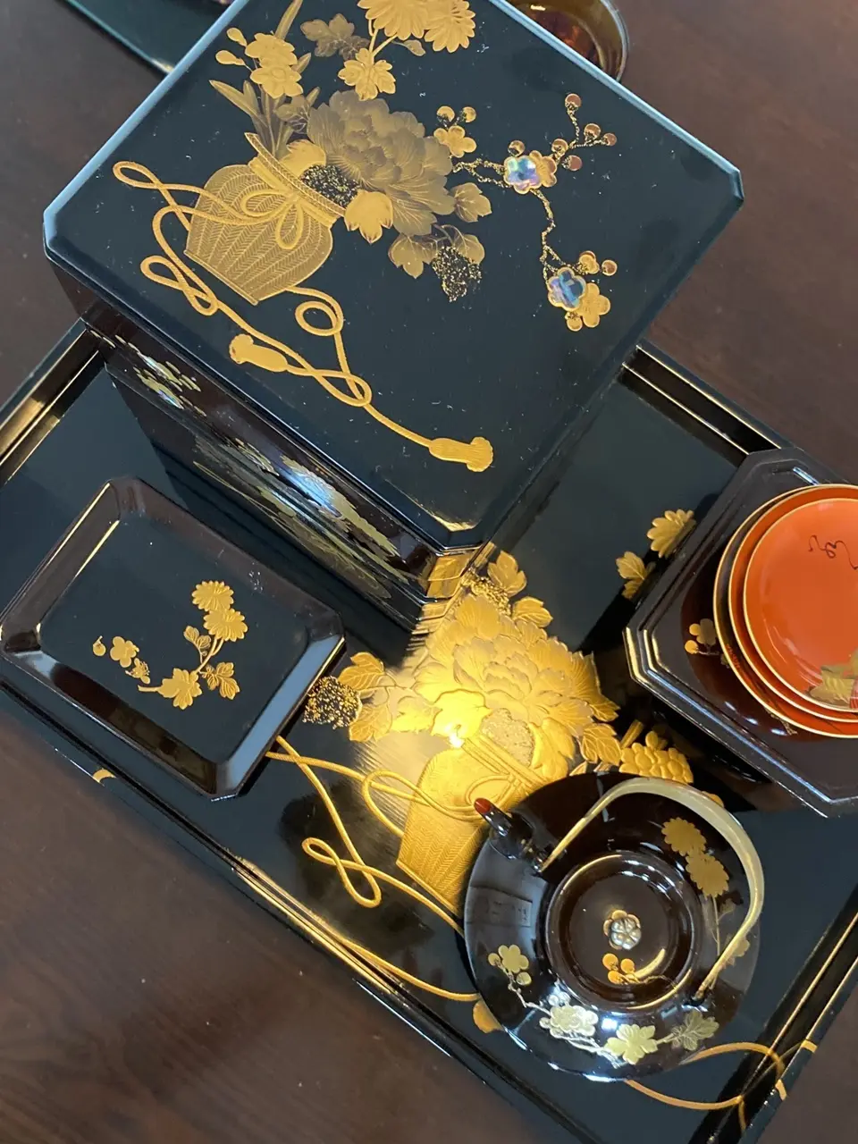 細谷家の輪島塗 眞俯瞰