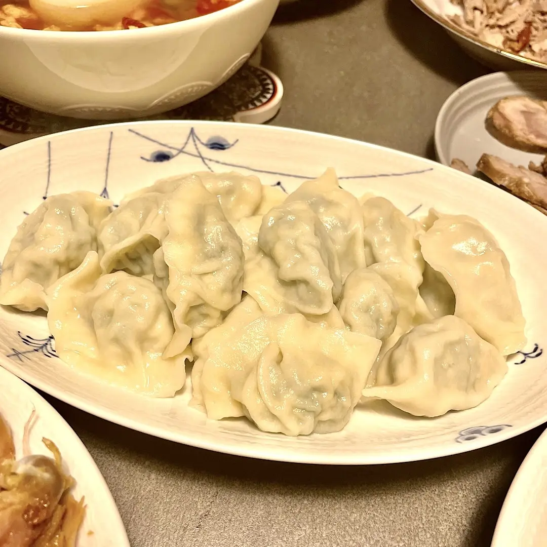 卵とニラの水餃子