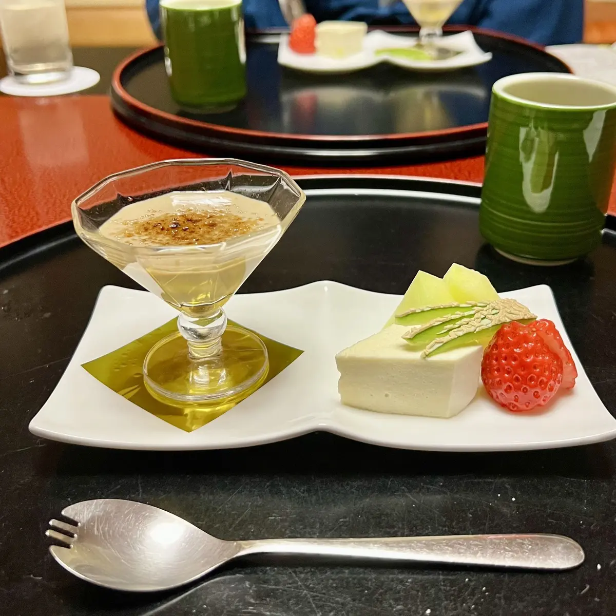 由布院　旅館「旅亭 田乃倉」　夕食