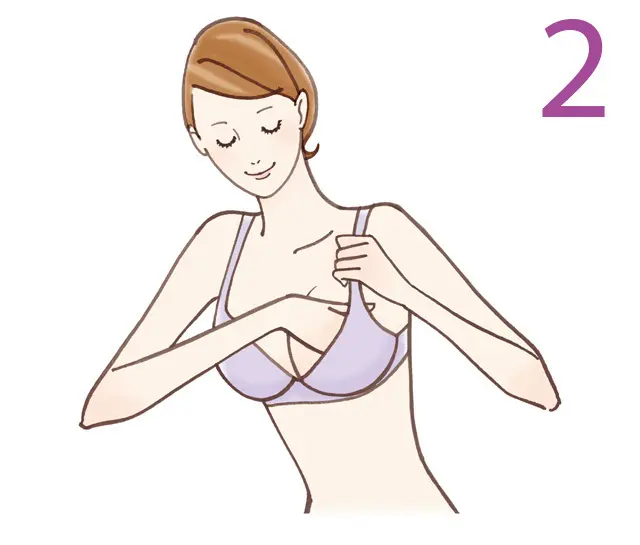 ブラの正しいつけ方