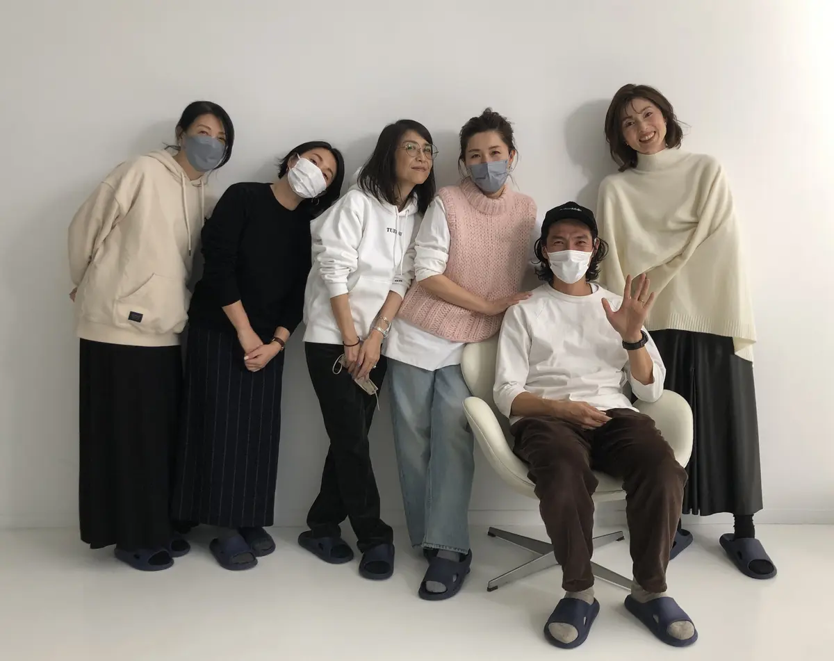 撮影スタッフたち