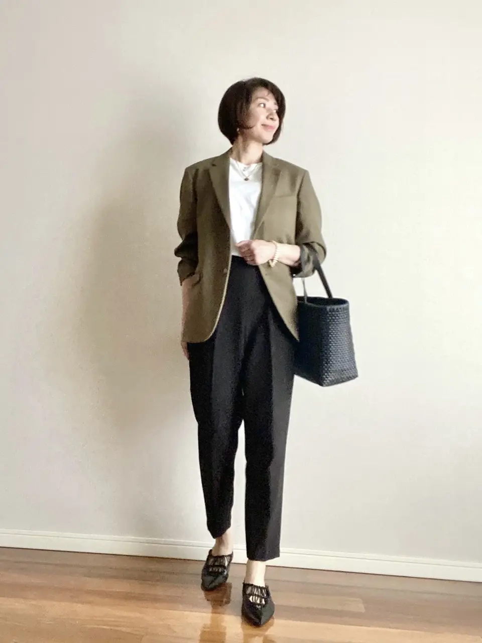 UNIQLO×MARNI メンズ テーラードジャケット コーデ②