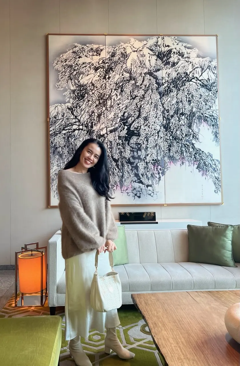 白を味方につけた冬コーデ@パレスホテル東の画像_16