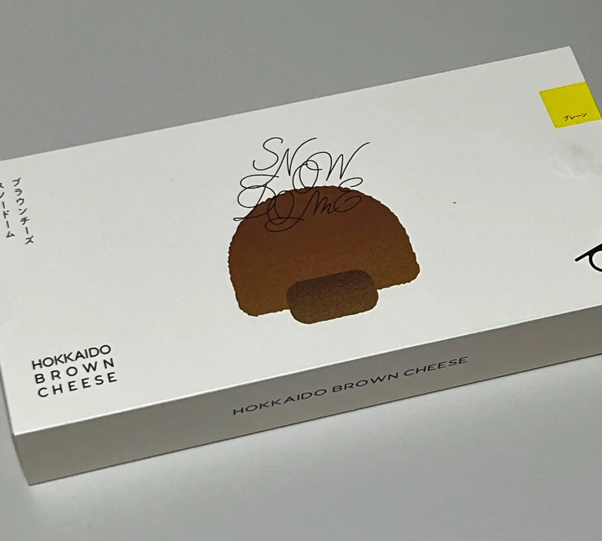 SNOW DOME　　　HOKKAIDO　BROWN　CHEESE　　バターのいとこ　GOODNEWS