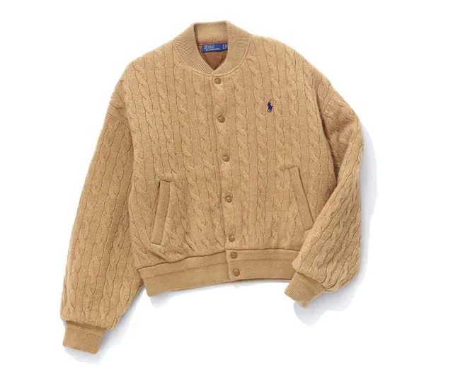 ポロ ラルフ ローレンの ケーブルボンバージャケット