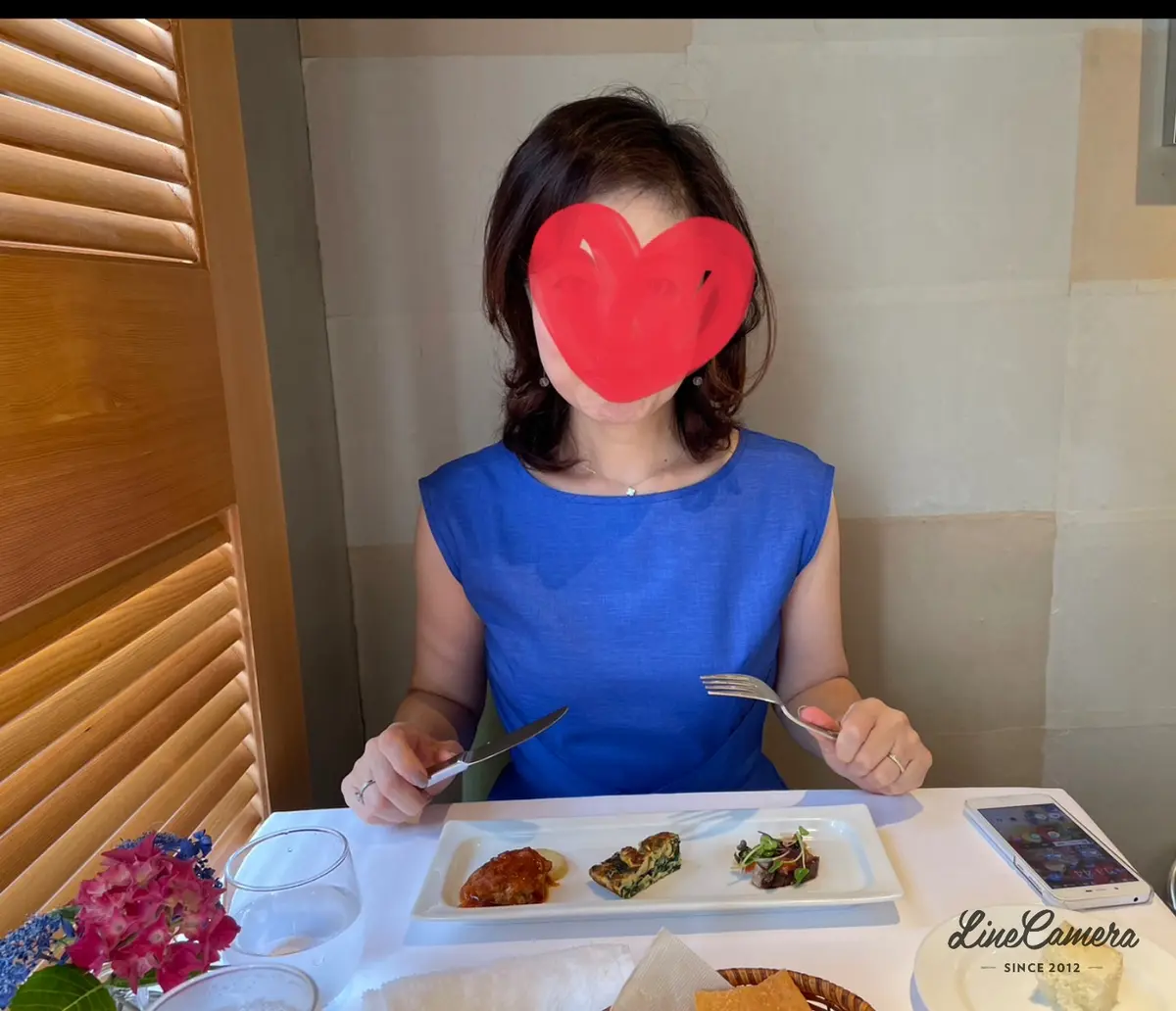 結婚記念日のイタリアンランチ
