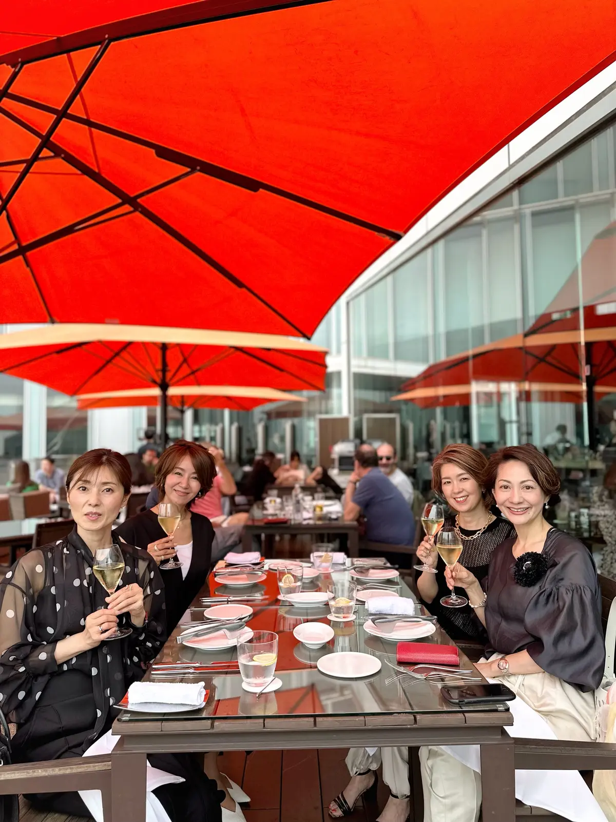 素敵なテラスがあるレストランで女子会ランの画像_6