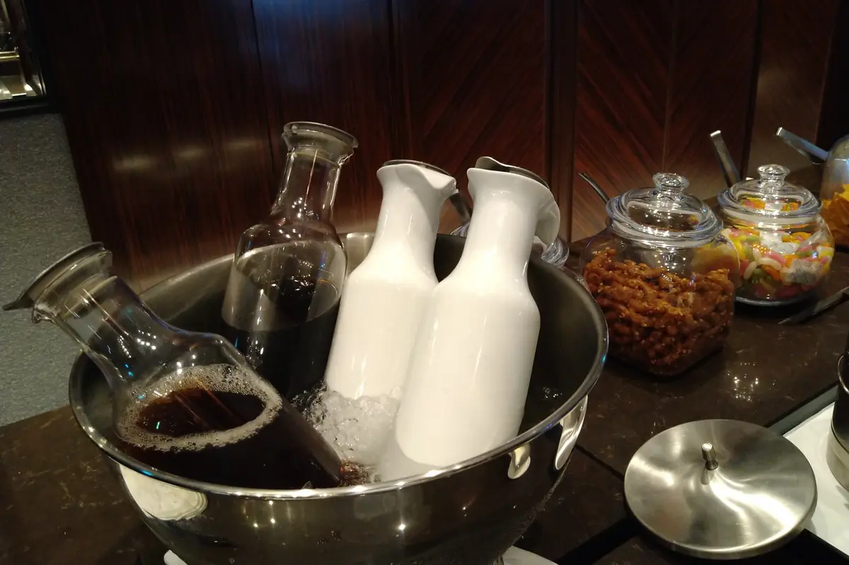 ヒルトン横浜のエグゼクティブラウンジ