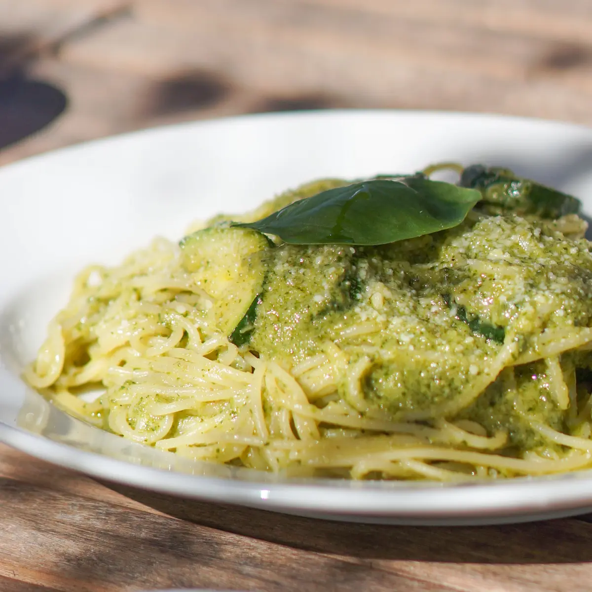 ズッキーニのジェノベーゼ