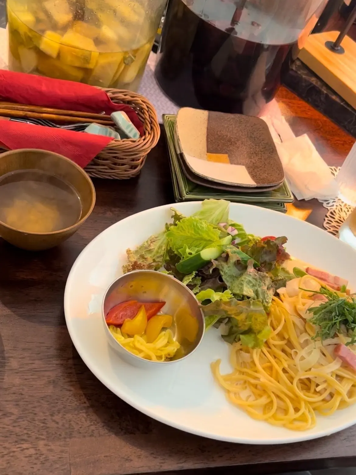 白いナポリタン