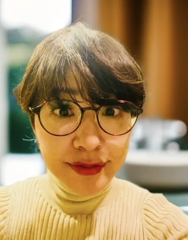 大人メガネ女子デビューしました✨の画像_1