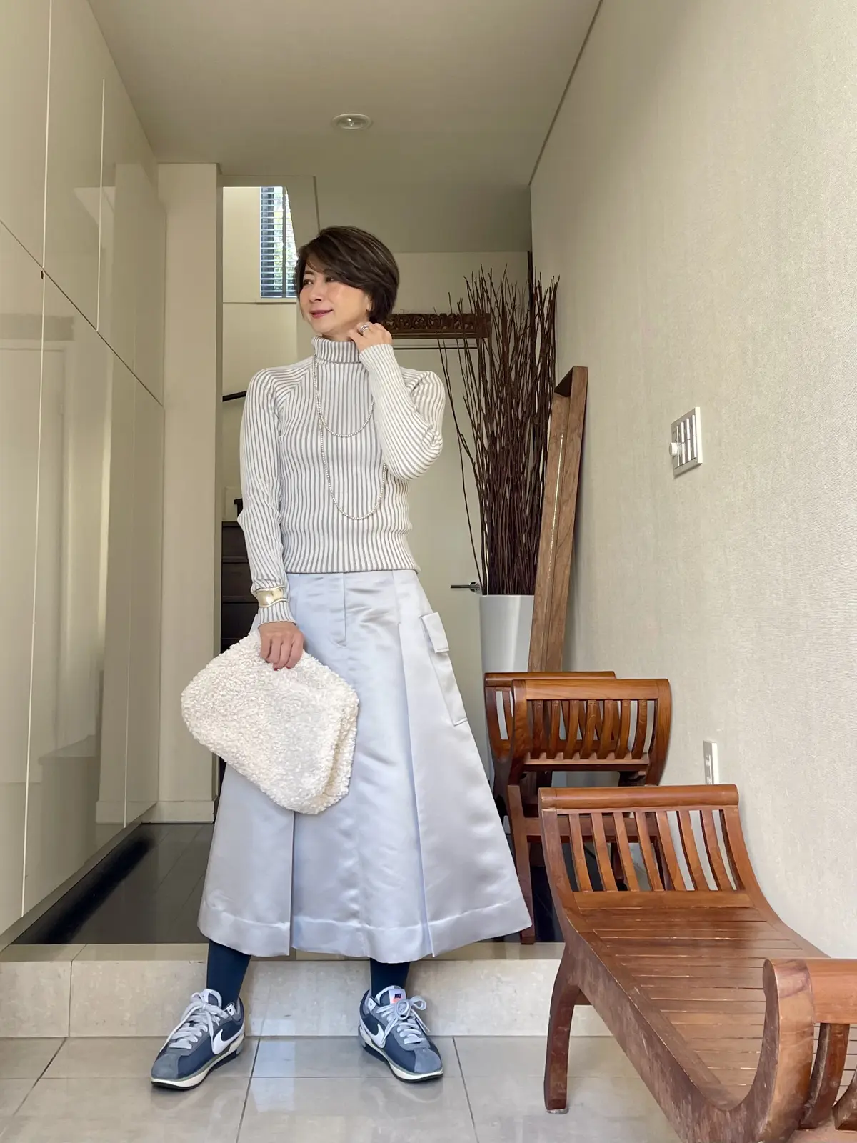 シルバーボトムス 3コーデの画像_5