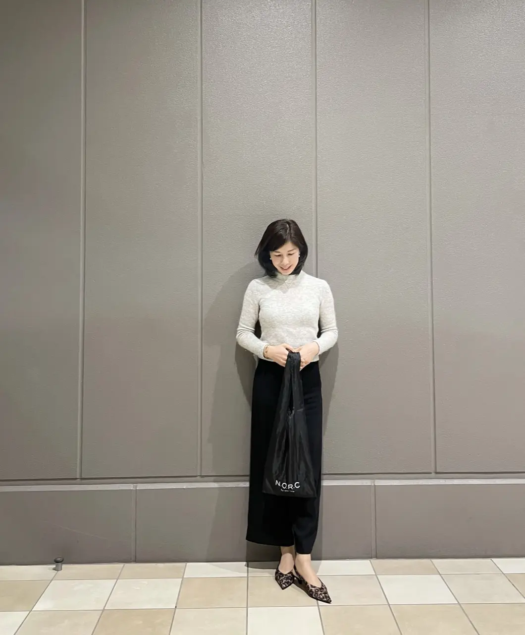 エクラ×N.O.R.Cがコラボした黒ショッパーBAGが使える！