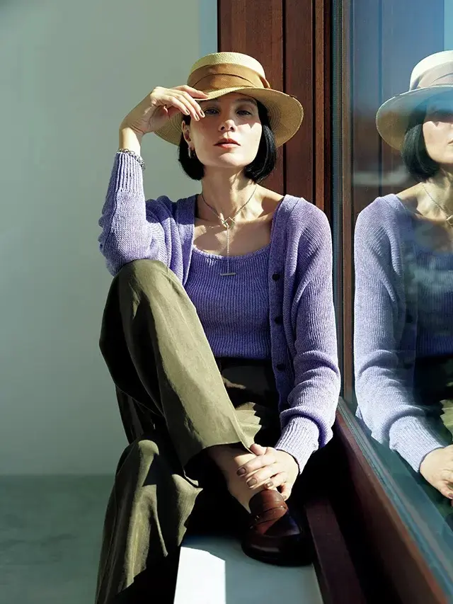 Khaki Brown × Lavender