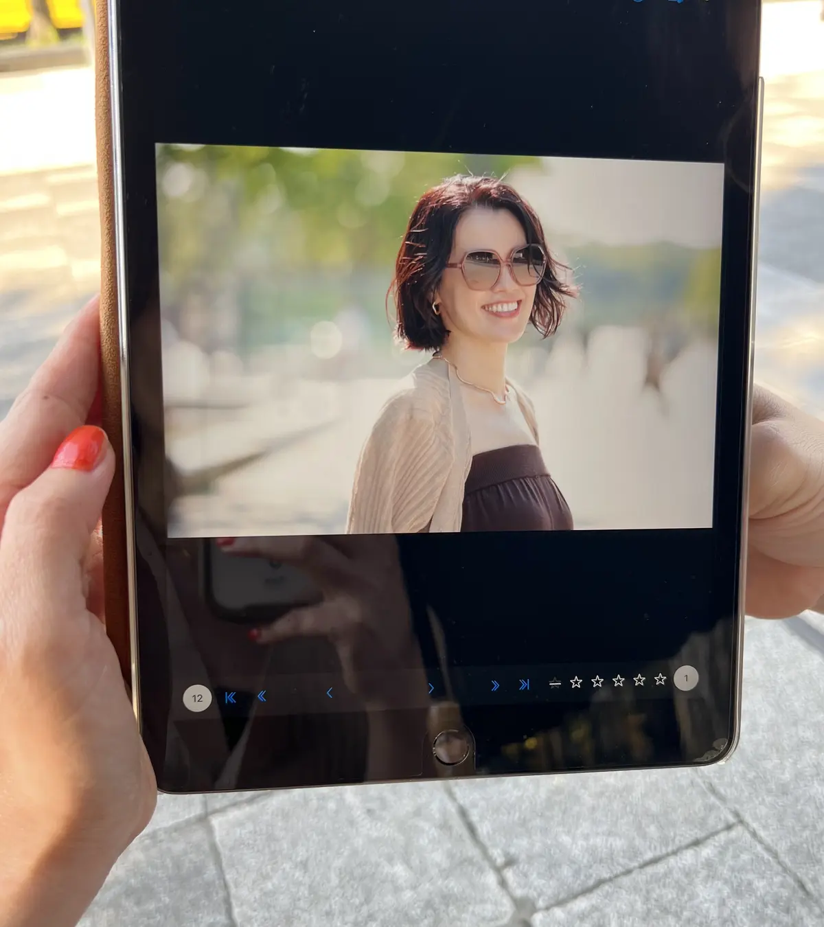 エクラ華組私服SNAP撮影はブラウンコーの画像_4