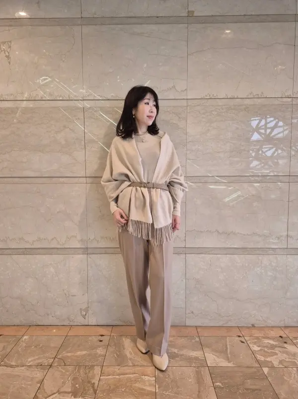 寒暖差を乗り切る強い味方!【カシミヤストの画像_4