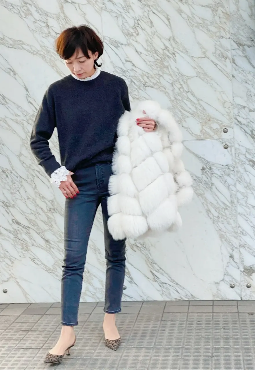 小物で楽しむフェミニンコーデの画像_3