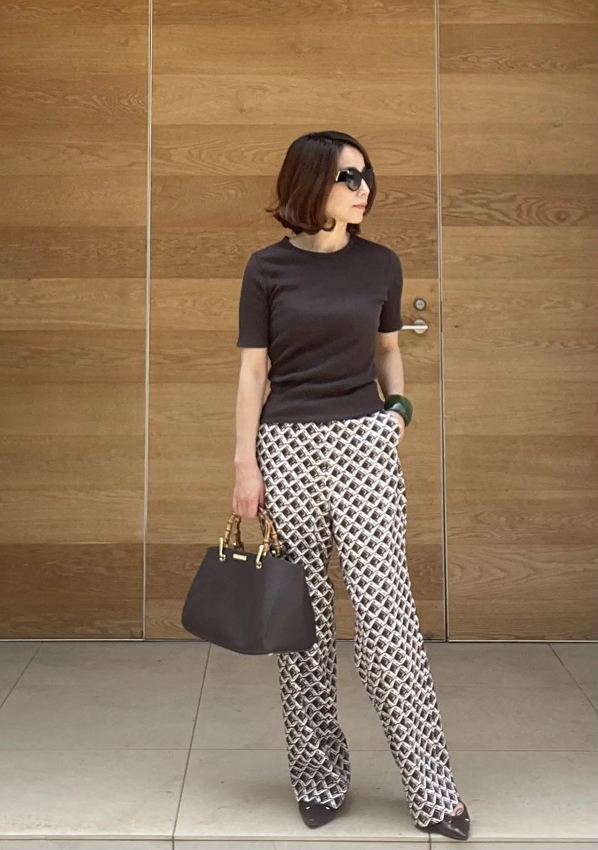 薄着の季節に活躍する柄パンツ@ZARA♡の画像_4